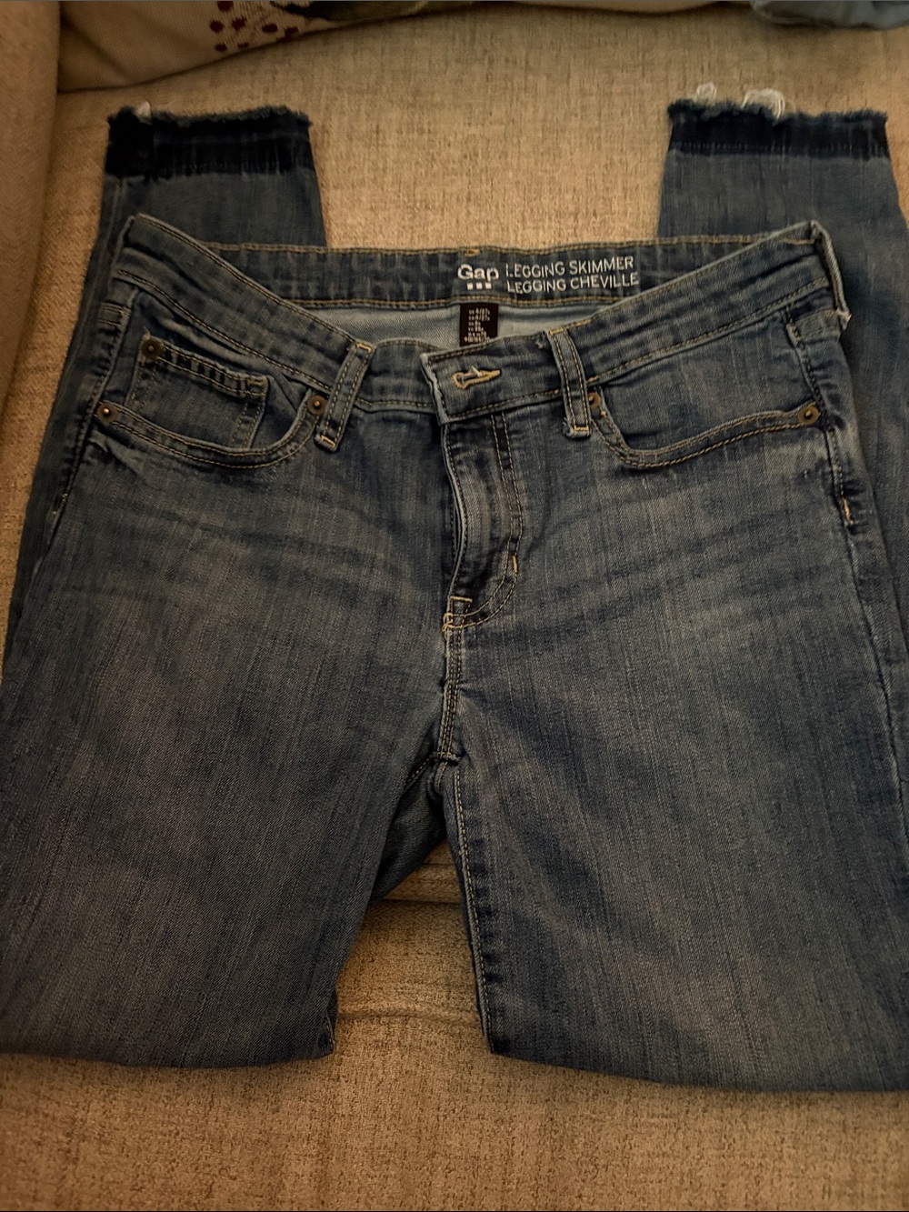 GAP Women's Jegging Skimmer Jeans in Medium Blue Wash